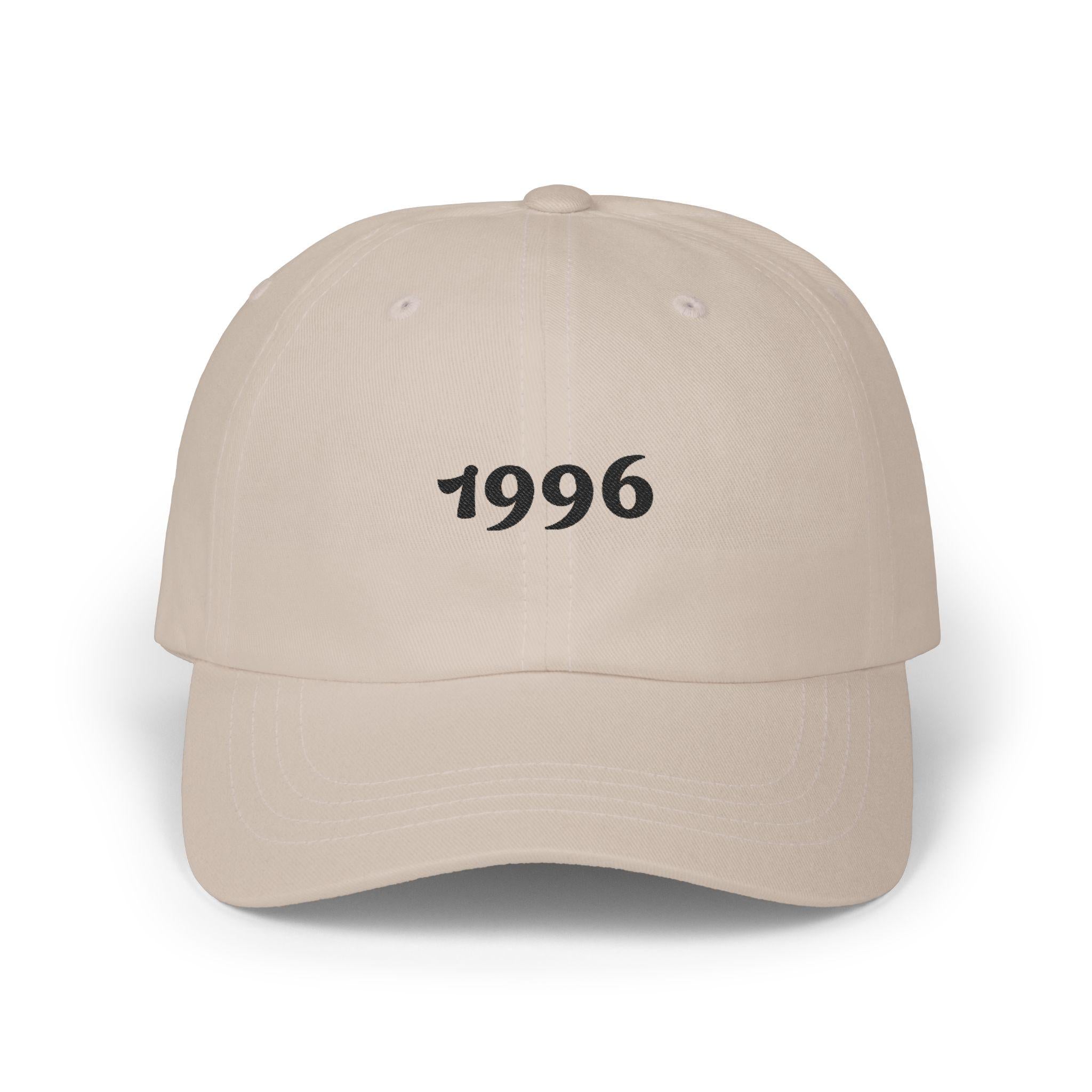 1996 Birthday Cap, 29th Birthday Gift, Vintage 1996 Made in 96 Retro Tee, Turning 29 Party Cap for Women Men