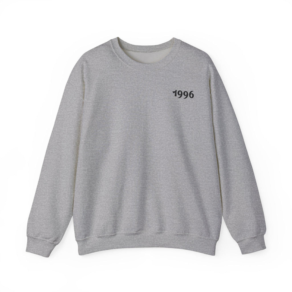 1996 Birthday Sweatshirt, 29th Birthday Gift, Vintage 1996 Made in 96 Retro Crewneck, Turning 29 Party Pullover