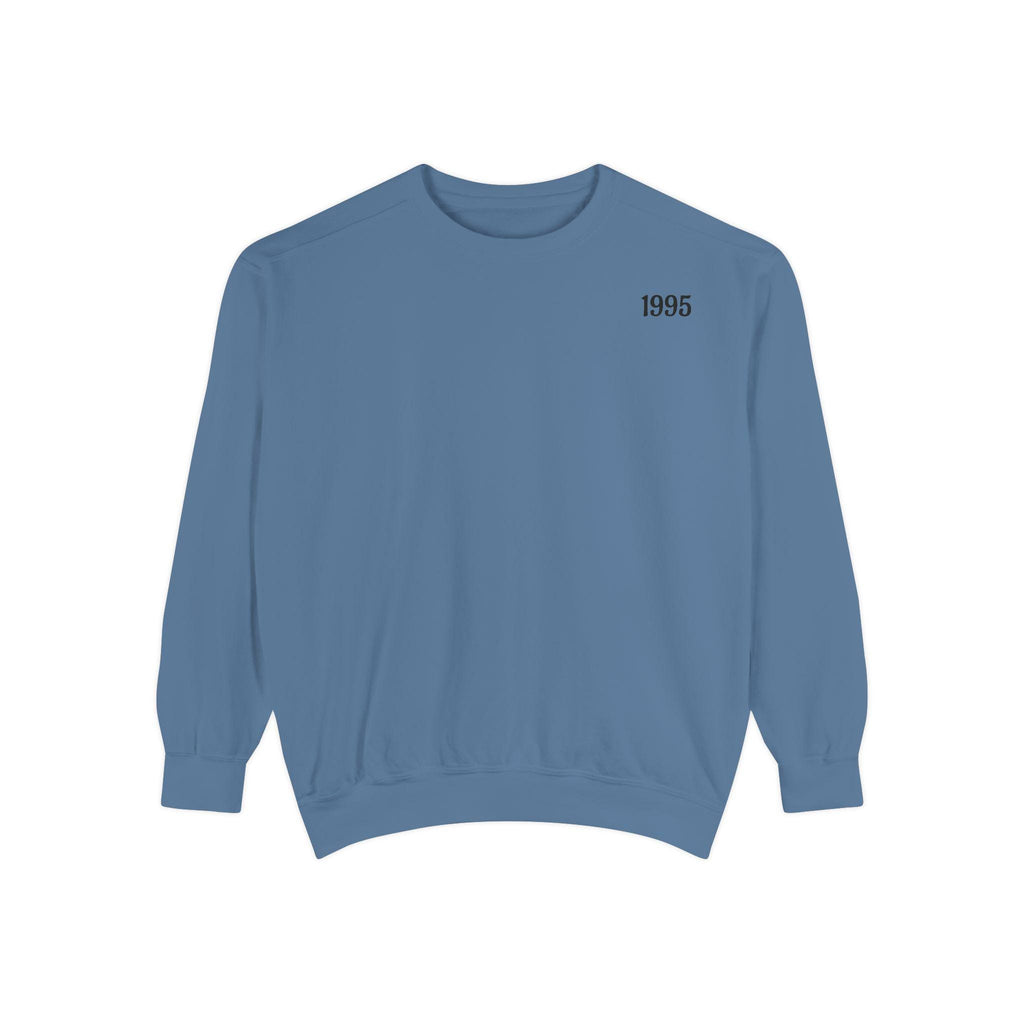 1995 Birthday Sweatshirt, 30th Birthday Gift, Vintage 1995 Made in 95 Retro Crewneck, Turning 30 Milestone Pullover