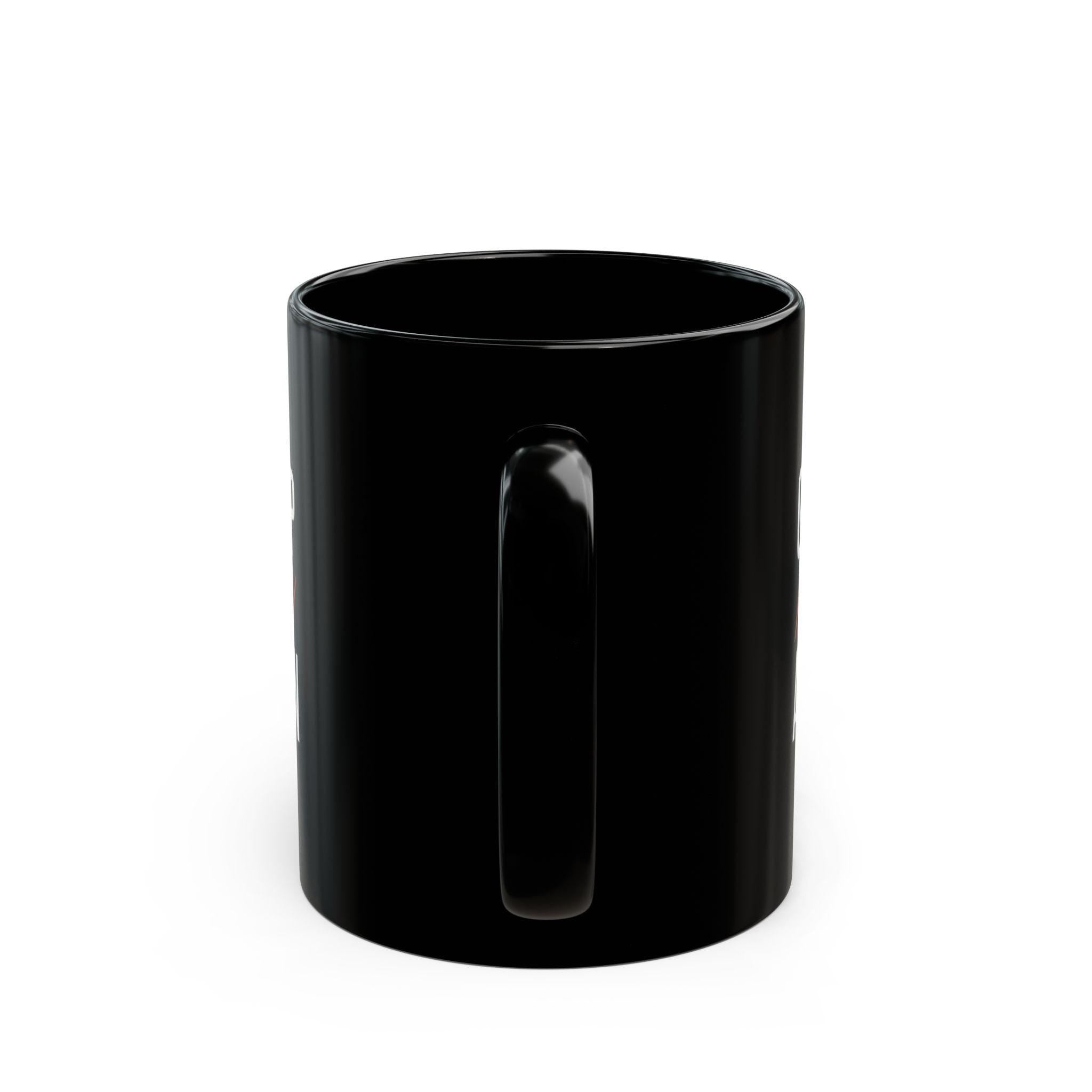 Giving up is not an option - 9-5 - Black Mug (11oz, 15oz)