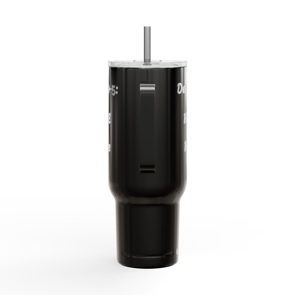 Dear 9-5: I hate it here - Insulated Tumbler with Lid, 40oz (Engraving)