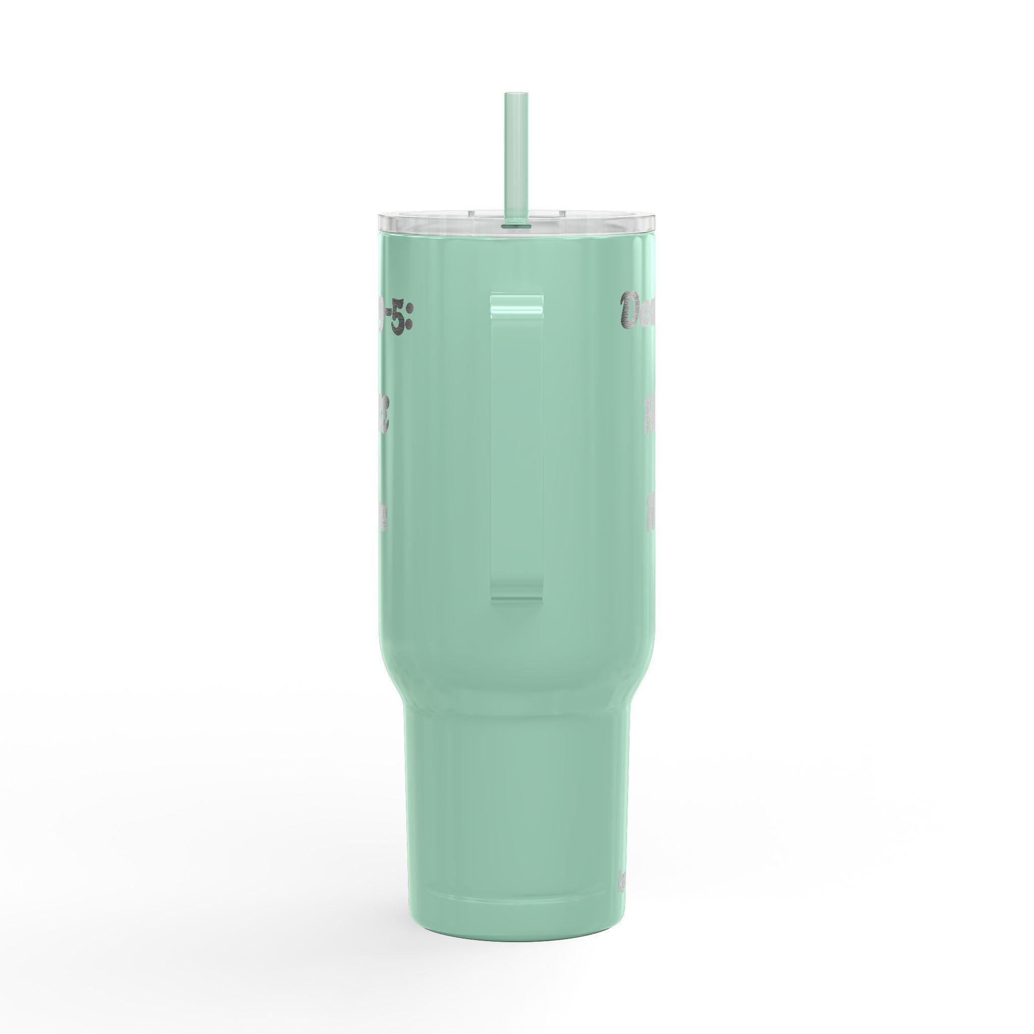 Dear 9-5: I hate it here - Insulated Tumbler with Lid, 40oz (Engraving)