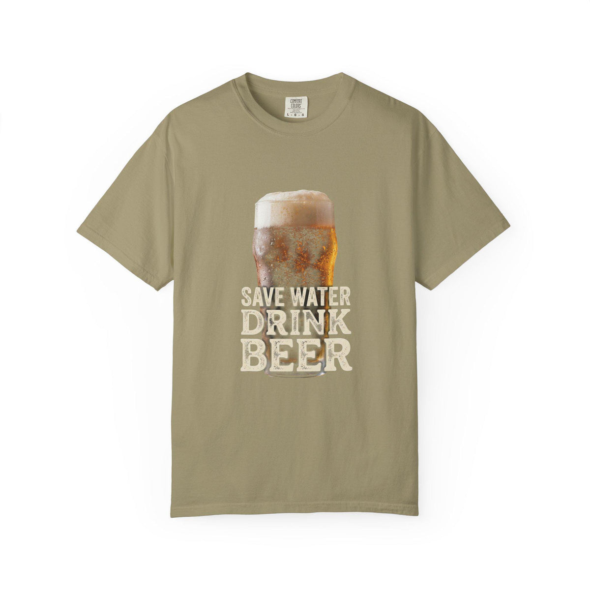 Save Water Drink Beer T-shirt | Beer Glass Illustration