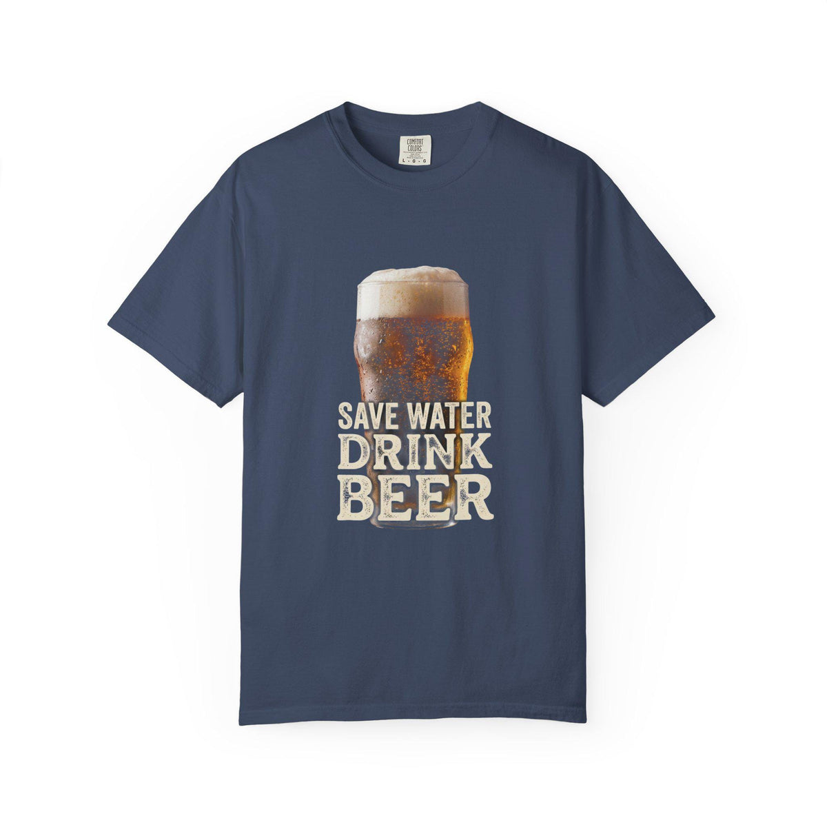 Save Water Drink Beer T-shirt | Beer Glass Illustration