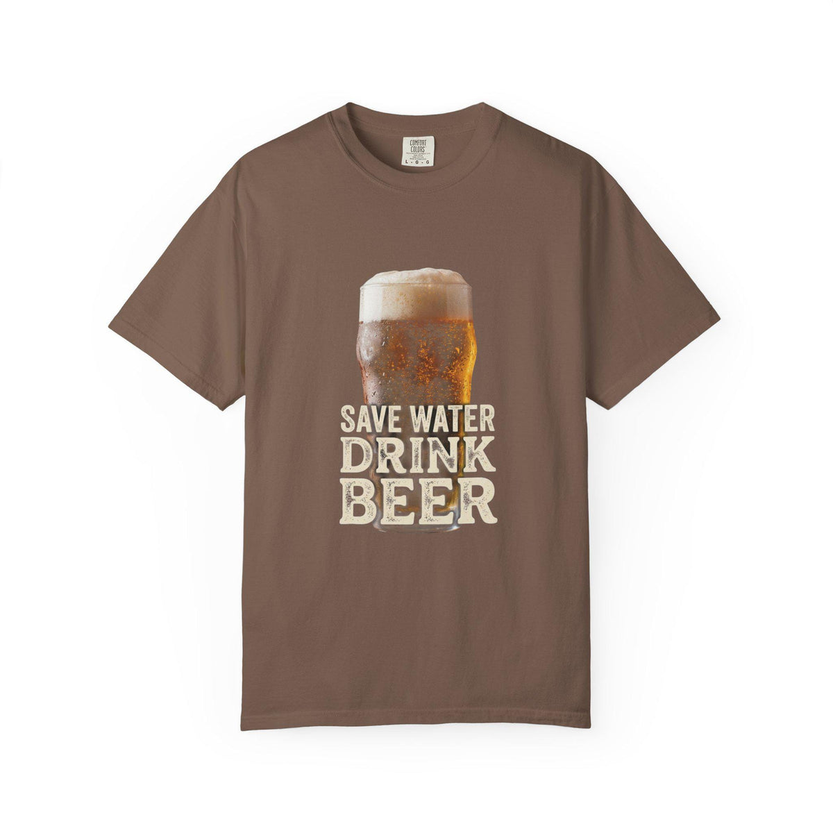 Save Water Drink Beer T-shirt | Beer Glass Illustration