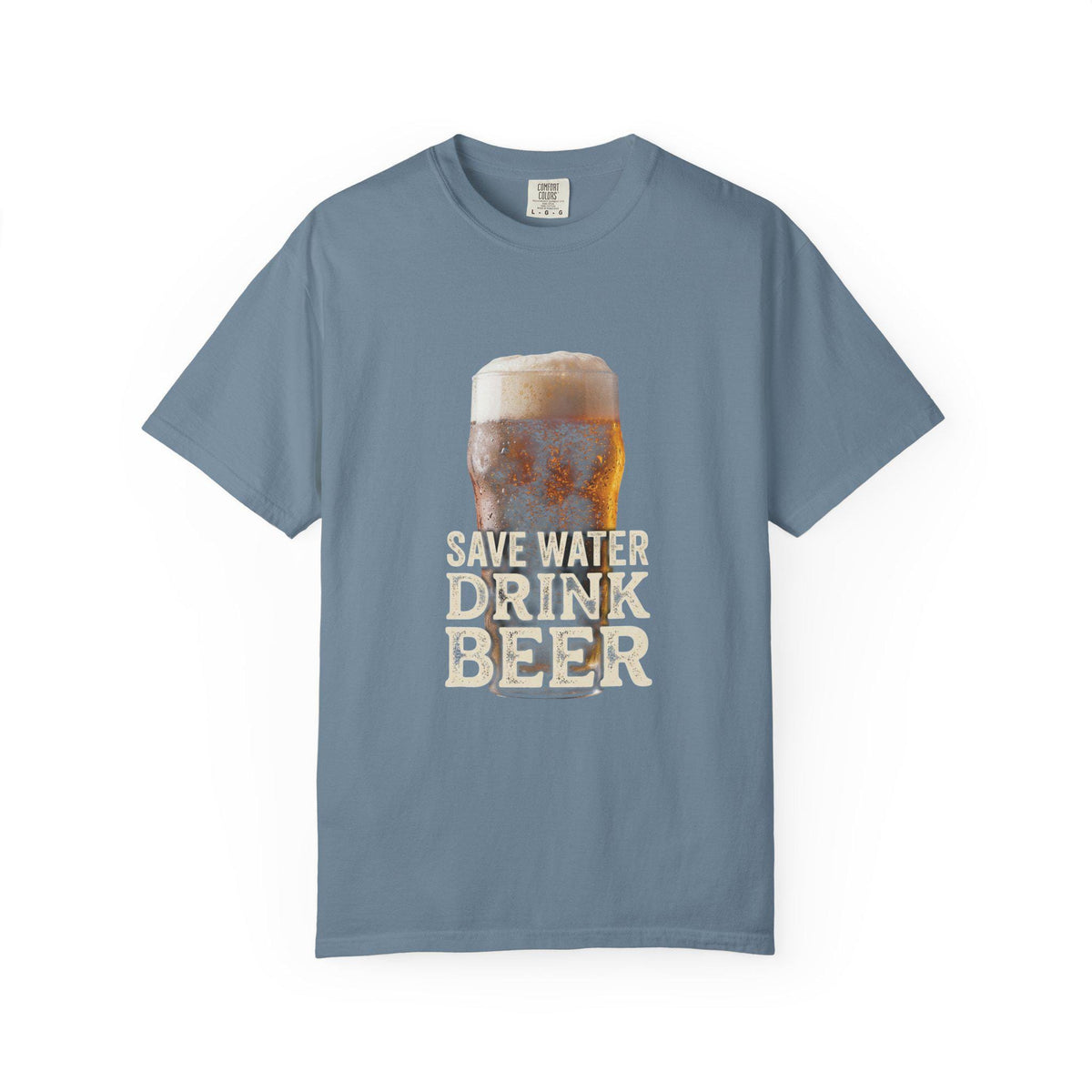 Save Water Drink Beer T-shirt | Beer Glass Illustration